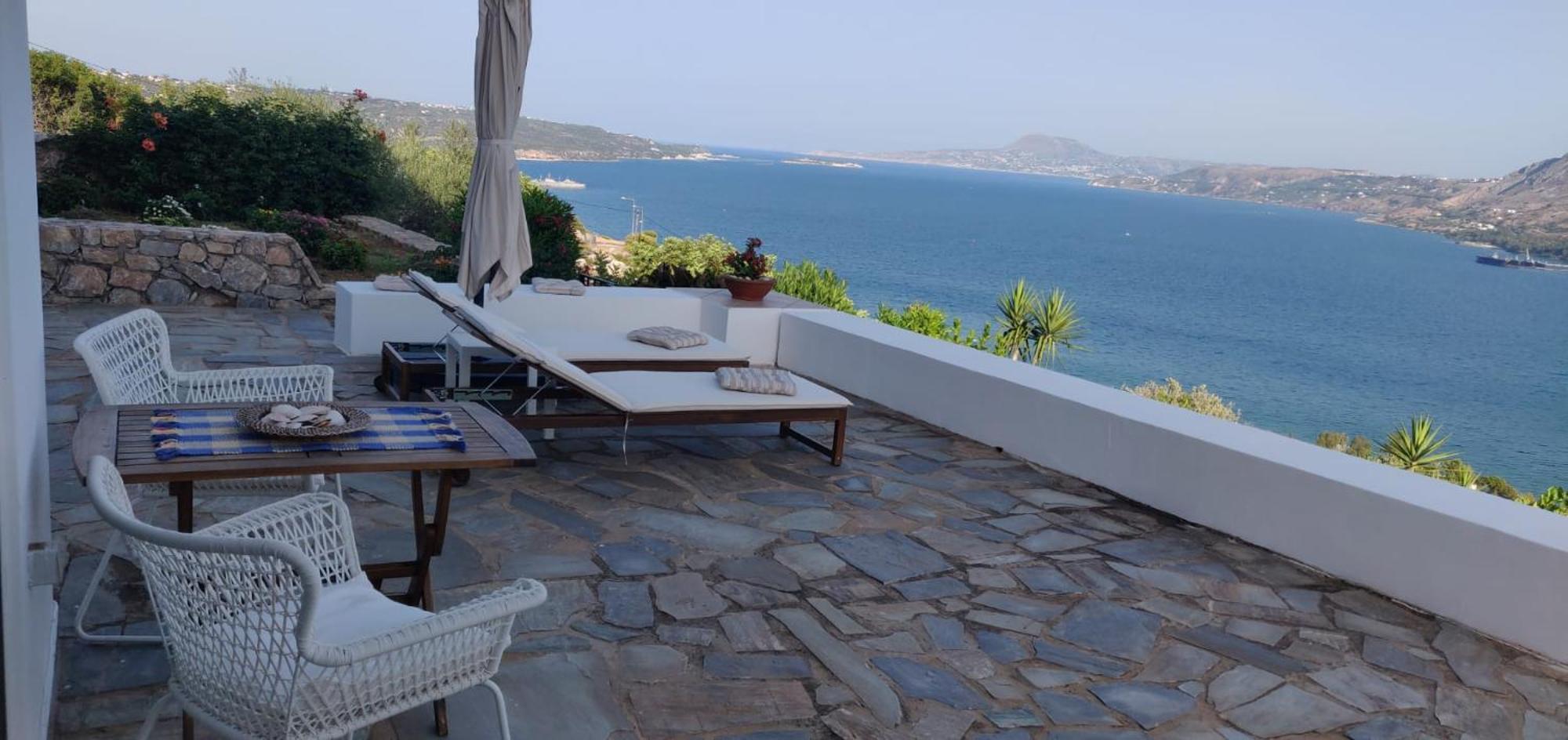 Panoramic Seaview Holiday House ソウダ エクステリア 写真